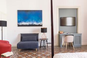 Posezení v ubytování B&B Palazzo Corselli