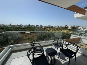 Balkón nebo terasa v ubytování Limassol Beautiful Apartment