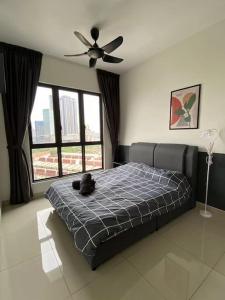 Giường trong phòng chung tại Platinum Arena Old Klang Road Midvalley