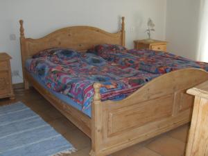 เตียงในห้องที่ Appartamenti della Ruga