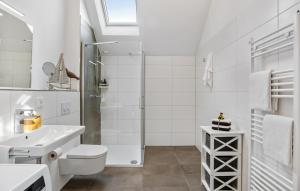 Ein Badezimmer in der Unterkunft Hafenjuwel