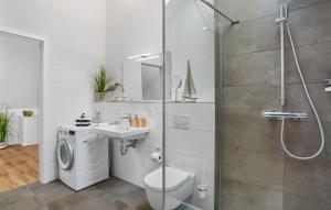 Ein Badezimmer in der Unterkunft Hafenjuwel