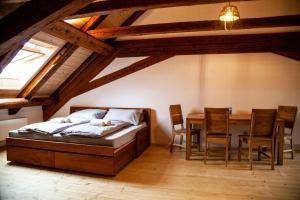 Χώρος καθιστικού στο Apartmány Temechov