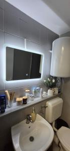 Koupelna v ubytování Studio APARTMAN 404-401