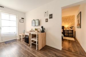 Kuchyň nebo kuchyňský kout v ubytování Guesthouse Kod Spavalice