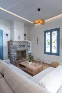 Posezení v ubytování Apaggio luxury villa