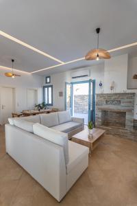 Posezení v ubytování Apaggio luxury villa