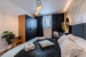 Postel nebo postele na pokoji v ubytování Guesthouse Kod Spavalice