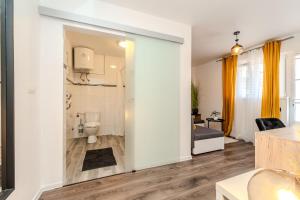 Koupelna v ubytování Guesthouse Kod Spavalice