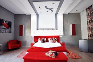 Postel nebo postele na pokoji v ubytování Villa Sofia et spa