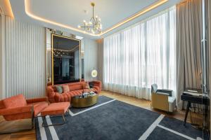 Istumisnurk majutusasutuses Seven Visions Resort and Places, the Dvin