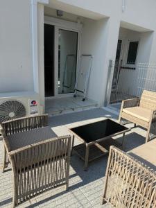 Patio nebo venkovní prostory v ubytování Apartamenty Baltic Sea Hexagon L3
