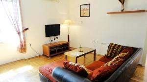 TV a/nebo společenská místnost v ubytování Luxurious Djuran Apartment