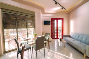 Posezení v ubytování Ananda Apartments