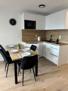 Kuchyň nebo kuchyňský kout v ubytování Apartmán Lesná 5, Bojnice
