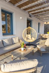 Posezení v ubytování Apaggio luxury villa
