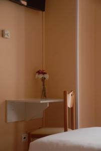 Postel nebo postele na pokoji v ubytování Hotel Flor de Sal