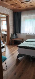 Posteľ alebo postele v izbe v ubytovaní Ferienwohnung Zuppinger