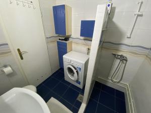 Ένα μπάνιο στο Apartman Lea