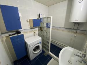 Ένα μπάνιο στο Apartman Lea