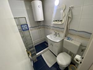 Ένα μπάνιο στο Apartman Lea