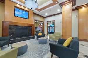 Posezení v ubytování Hotel Executive Suites