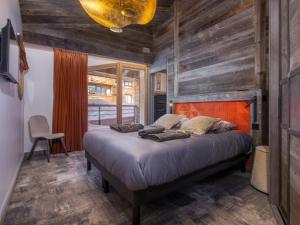 Postel nebo postele na pokoji v ubytování Chalet moderne pour 11 pers. avec services premium à Avoriaz - FR-1-314-103