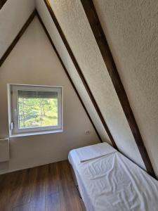 Кровать или кровати в номере Mountain Oasis