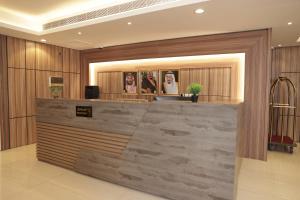 Vstupní hala nebo recepce v ubytování Buyot Malath Serviced Apartment - شقق بيوت ملاذ للشقق المخدومة