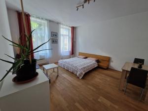 Posteľ alebo postele v izbe v ubytovaní Apartments Keinergasse 18-contactless check-in!