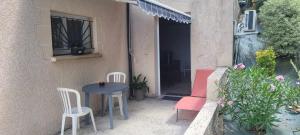 Patio nebo venkovní prostory v ubytování La lisière tarnaise