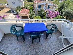 Balkón nebo terasa v ubytování Saraj appartments