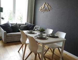 Posezení v ubytování Bergliebe