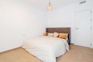 Postel nebo postele na pokoji v ubytování Design Wohnung mit viel Luxus