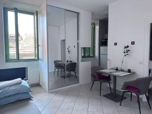 Posezení v ubytování Studio Clim Monte Carlo