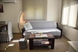 Posezení v ubytování Boja Zalaska - kameni apartman