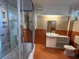 Kúpeľňa v ubytovaní Y Apartman