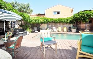Πισίνα στο ή κοντά στο Gorgeous Home In Villelongue-De-La-S +12 φωτογραφίες