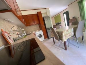 Η κουζίνα ή μικρή κουζίνα στο Alexander seaside Villa +25 φωτογραφίες