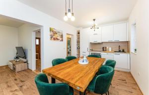 Η κουζίνα ή μικρή κουζίνα στο Gorgeous Home In Rastevic With Wifi