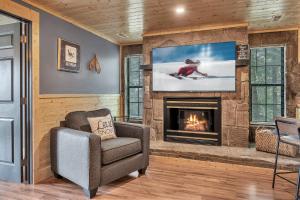 Un lugar para sentarse en Mountain Views at Dolly's Castle Unit 2