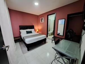 Postel nebo postele na pokoji v ubytování Hotel 9-25