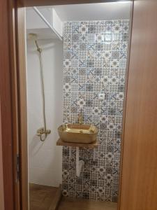 Koupelna v ubytování Apartman Lara