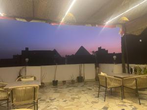 Balcone o terrazza di King Badr pyramids