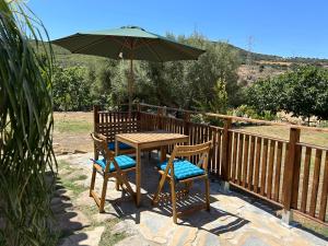 Naturlandskabet i nærheden af ferieparken