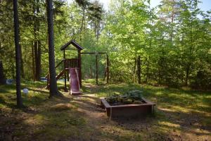 Zahrada ubytování Treehouse U lesa