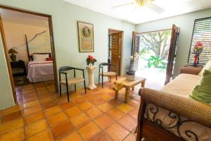 Posezení v ubytování Hacienda Tamarindo