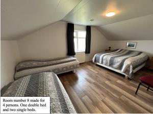 Voodi või voodid majutusasutuse Guesthouse Básar toas