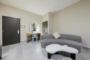 Posezení v ubytování Blanco River Hotel