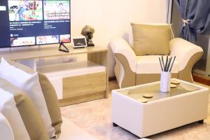 Зона вітальні в Sunset view Suite